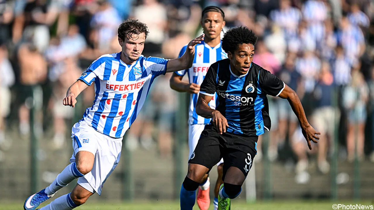 SC Heerenveen wint oefenwedstrijd van Club Brugge in Roeselare