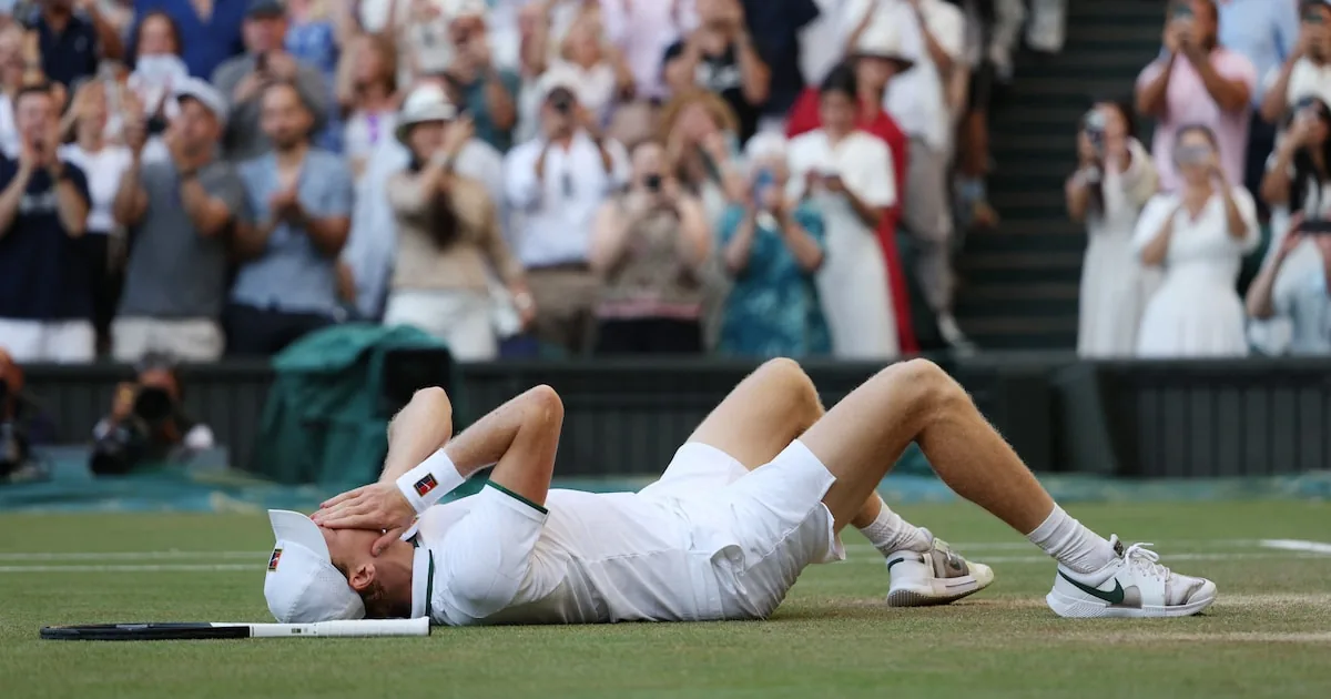 Sinner prolongeert titel op Wimbledon na spannende finale tegen Zverev
