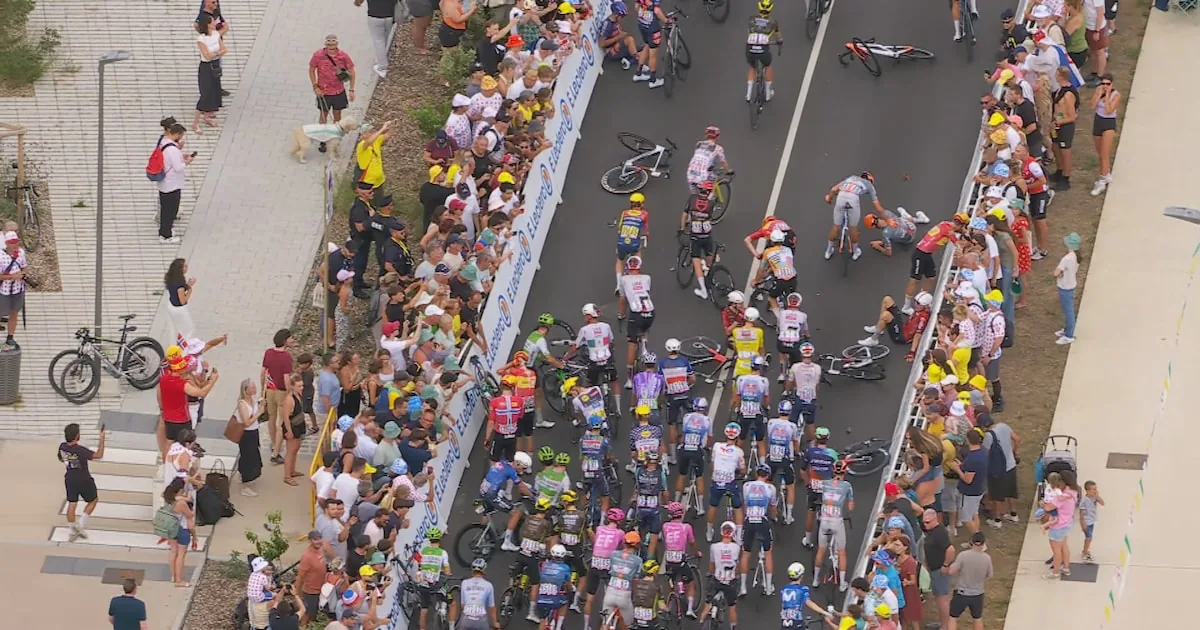 Belgische renner bestraft na massasprintval in Tour de France