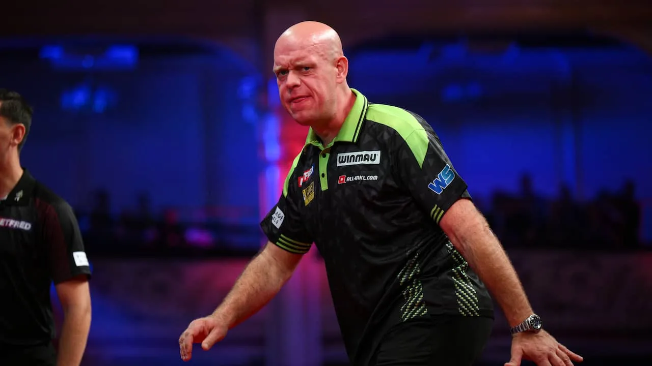 Van Duijvenbode verslaat Van Gerwen in World Matchplay, Noppert en Doets uitgeschakeld