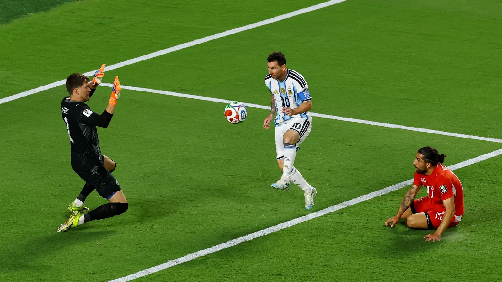 Messi's lobje mislukt