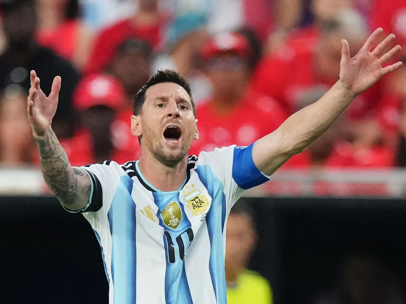 Lionel Messi beklaagt zich