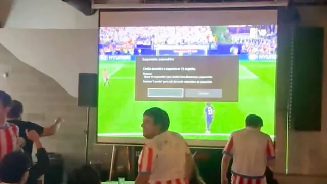 Wegvallend beeld verpest WK-ontknoping voor Paraguayaanse fans