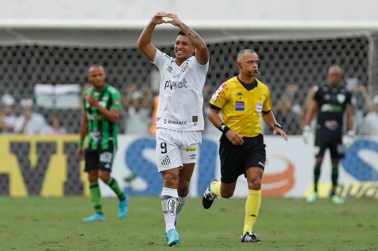 Marcos Leonardo maakte als jonge jongen bij Santos al veel doelpunten.© Getty Images