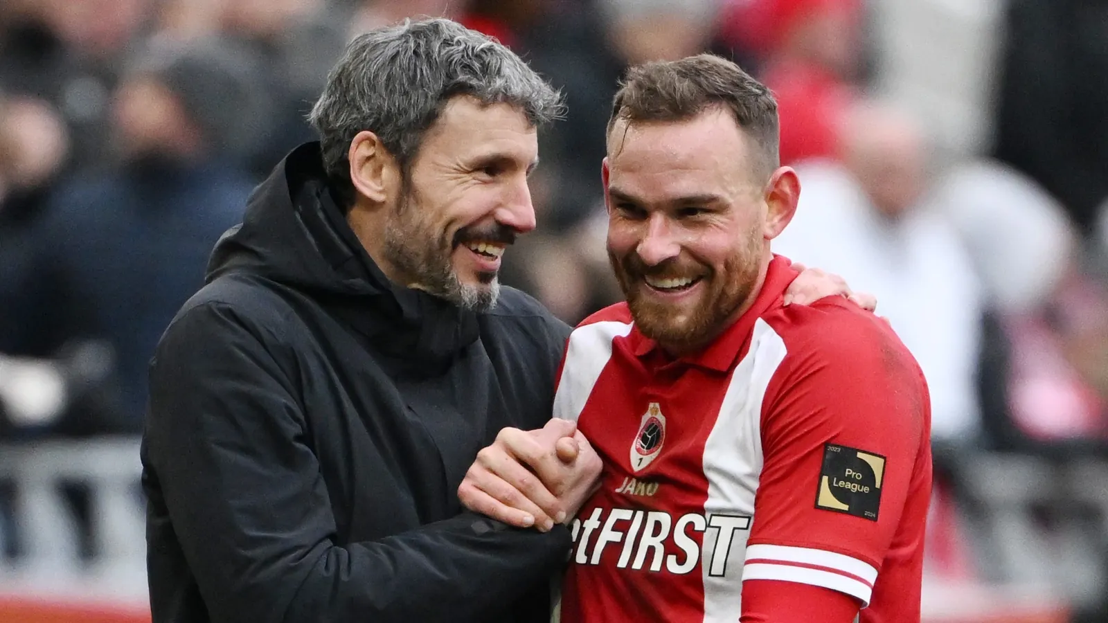 Mark van Bommel en Vincent Janssen bij Royal Antwerp