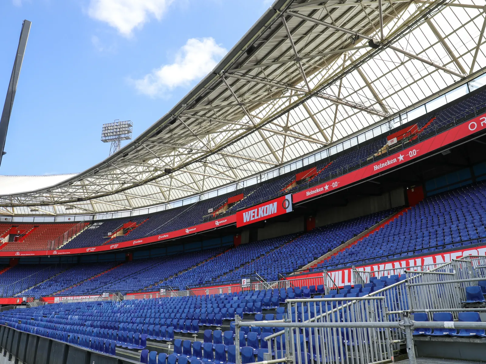 Hitteprotocol van kracht bij oefenduel Feyenoord - Club Brugge