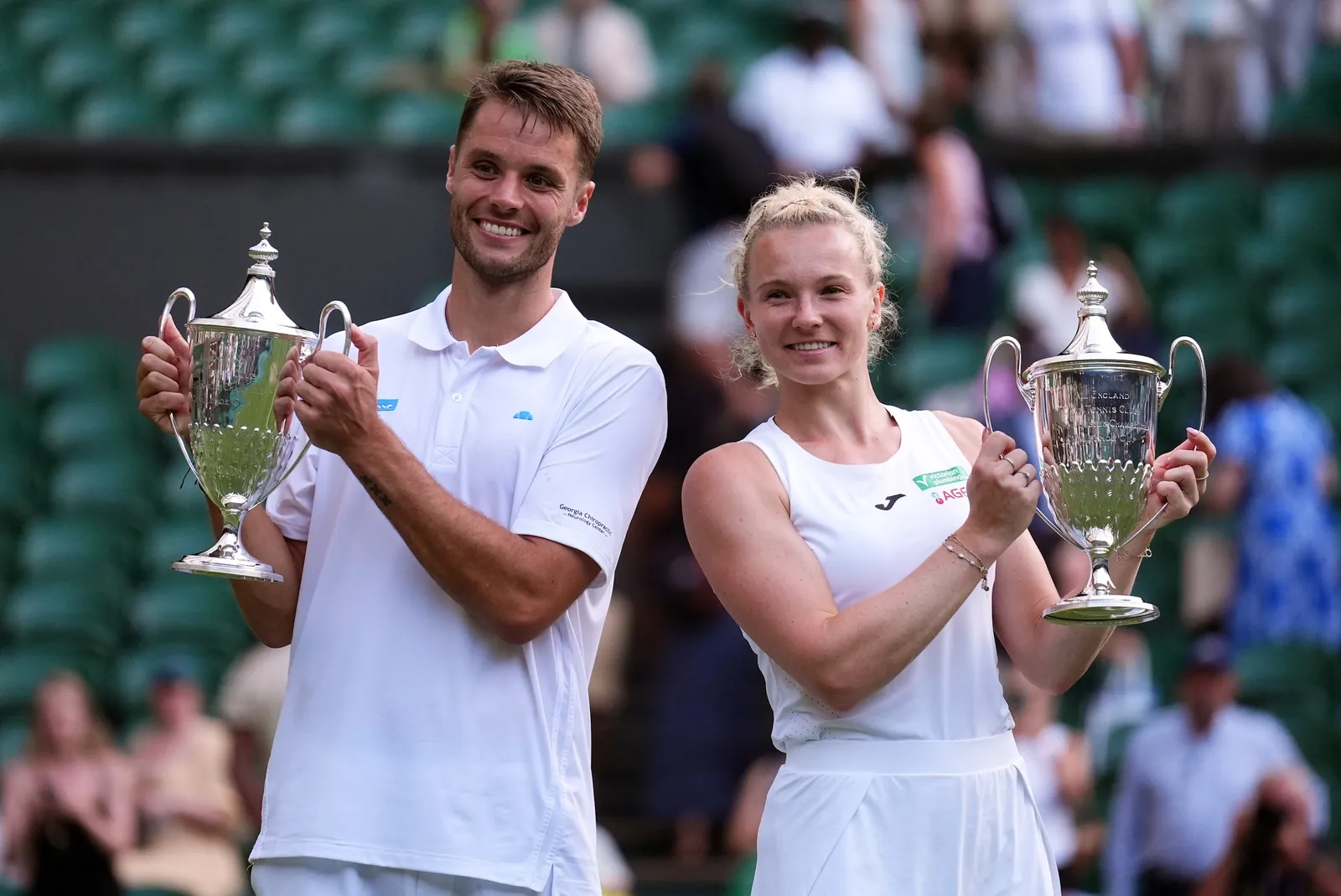 Sem Verbeek en Katerina Siniaková.BronGetty